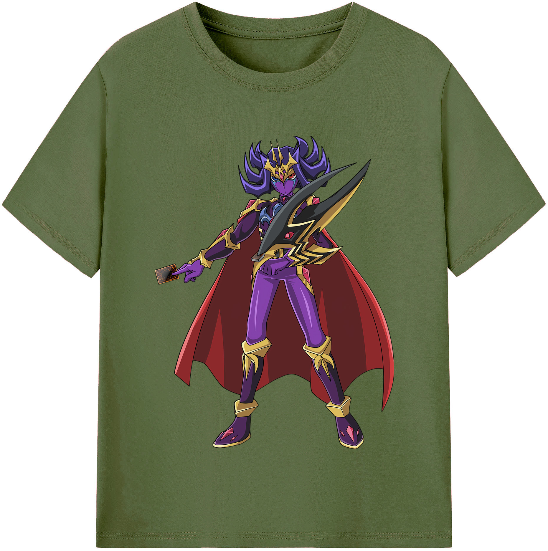 （画像用） 遊☆戯☆王 Yu-Gi-Oh! 綿100％半袖Tシャツ（フロントプリント）